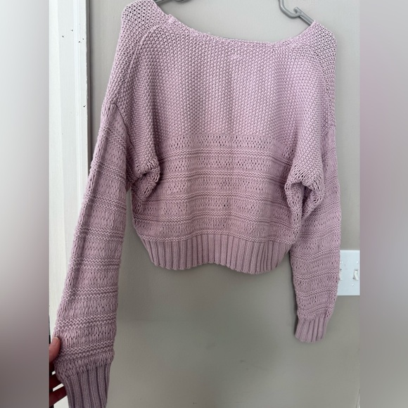 Me to We Light Pink Crew Neck Sweater - Picture 8 of 10